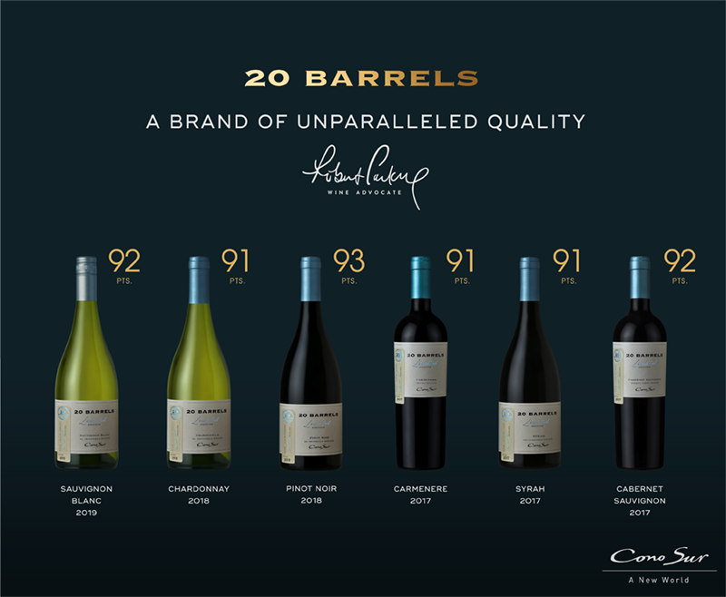 Cono Sur 20 Barrels Wine Advocate